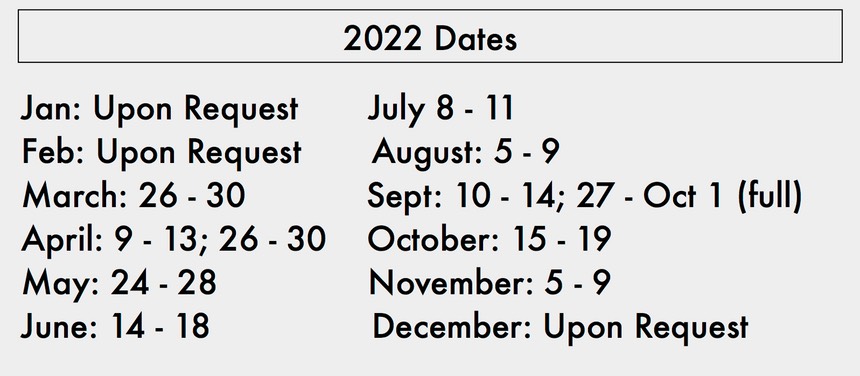 2022 Dates 5