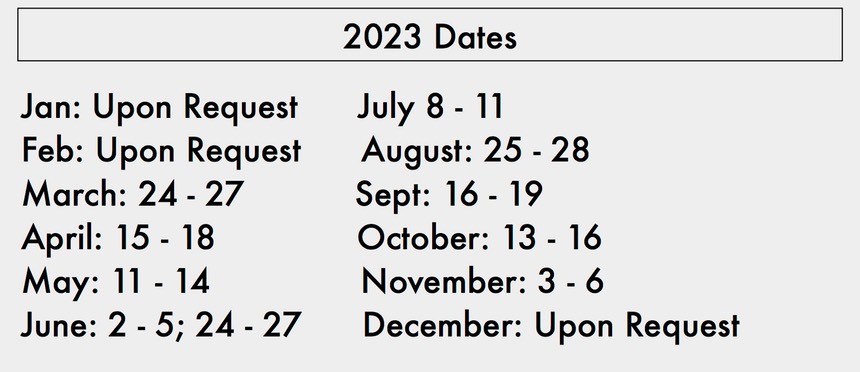 2023 Dates 4