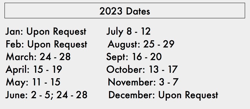 2023 Dates 5