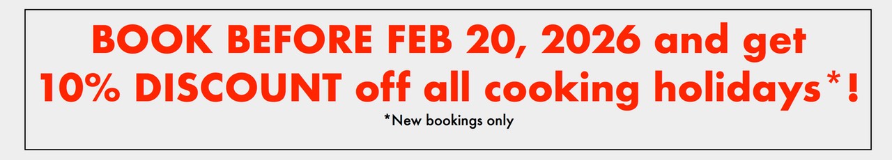 DISCOUNT ITALIAN COOKING HOLIDAYS FEBRUARY