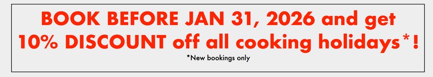 DISCOUNT ITALIAN COOKING HOLIDAYS JANUARY