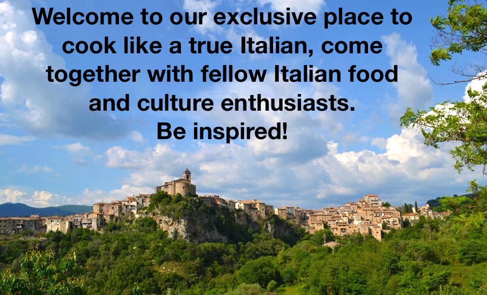 Italian cooking class membership
