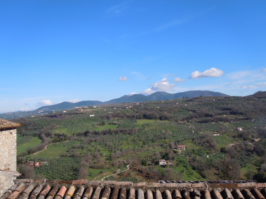 Italian cooking holiday view