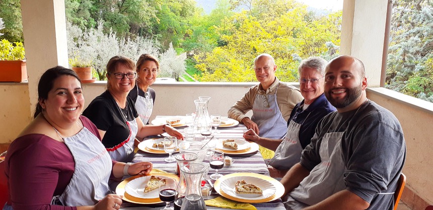 Italian cooking vacation